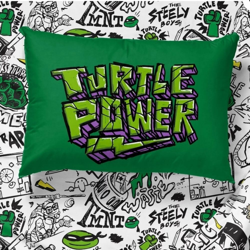 NEW Teenage Mutant Ninja Turtles Kids 3pc Microfiber Twin Sheet Set Nickelodeon